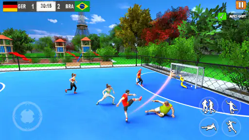 Juegos de fútbol callejero screenshot