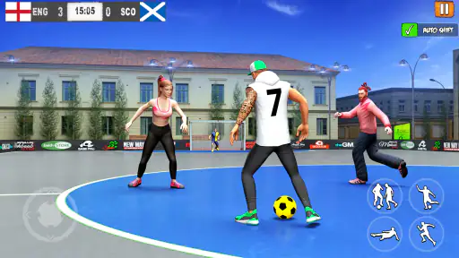 Juegos de fútbol callejero screenshot