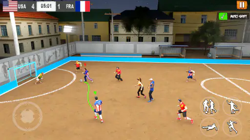 Juegos de fútbol callejero screenshot