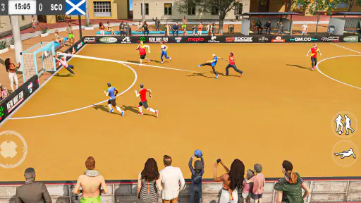 Juegos de fútbol callejero screenshot