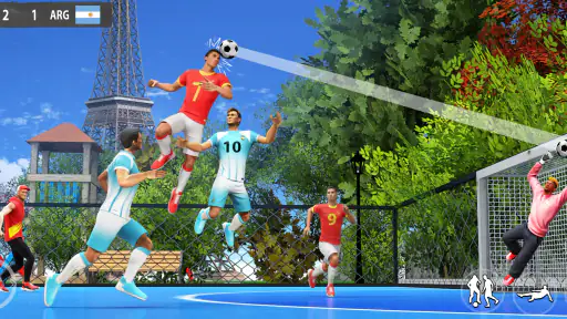 Juegos de fútbol callejero screenshot
