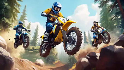 Stunt Motorcycle Racing Game screenshot