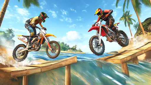 Stunt Motorcycle Racing Game screenshot