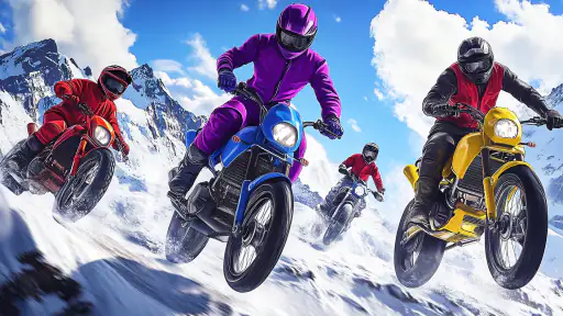 Stunt Motorcycle Racing Game screenshot