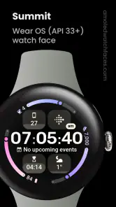 Summit Watch Face screenshot