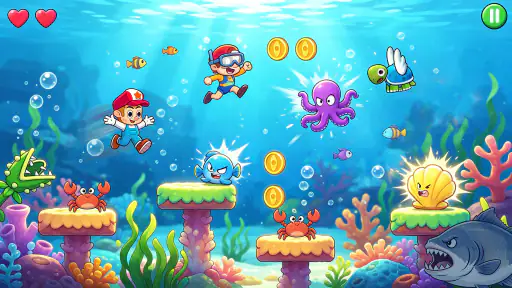 Super Gino Bros - Jump & Run screenshot