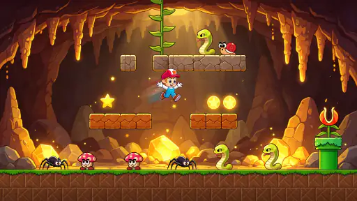 Super Gino Bros - Jump & Run screenshot