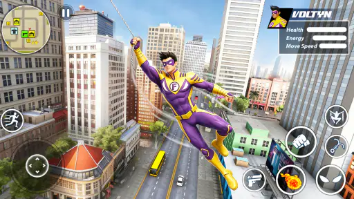 Super Rope Hero: Crime City screenshot