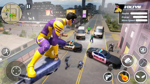 Super Rope Hero: Crime City screenshot