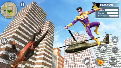 Super Rope Hero: Crime City screenshot