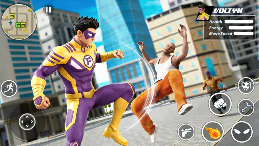 Super Rope Hero: Crime City screenshot