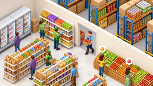 SuperStore Story 3D screenshot