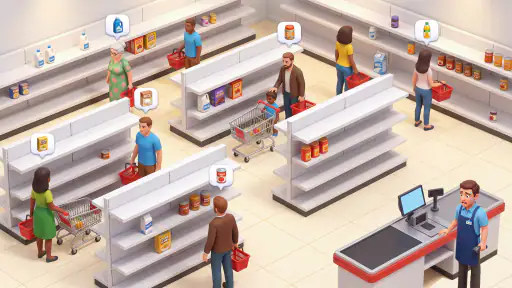 SuperStore Story 3D screenshot