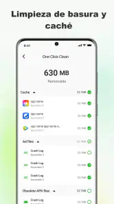 SwiClean — Basura y caché screenshot