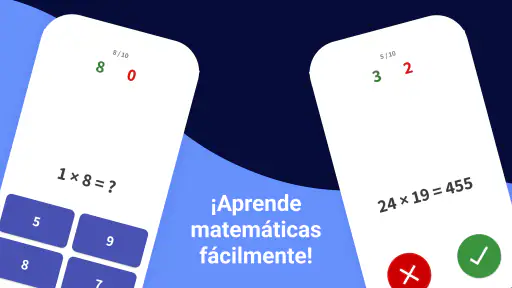 Tablas de Multiplicar & Math screenshot