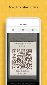 Takeaway.com Courier screenshot