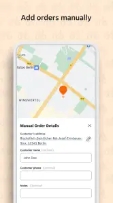 Takeaway.com Courier screenshot