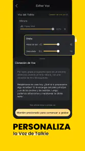 Talkie: IA Personalizada screenshot