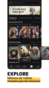 Talkie: IA Personalizada screenshot