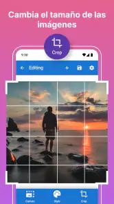 Tamaño de foto - Squaredroid screenshot