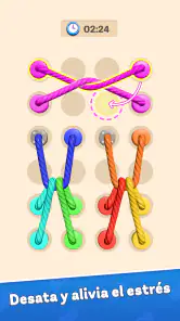 Tangle Rope 3D: Desatar nudos screenshot
