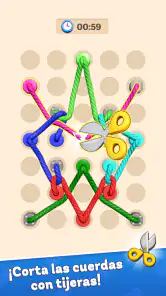 Tangle Rope 3D: Desatar nudos screenshot