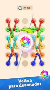Tangle Rope 3D: Desatar nudos screenshot