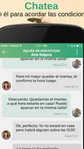 Taskia, servicios a domicilio screenshot
