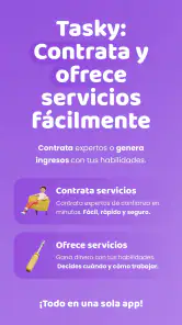Tasky - Servicios en un clic screenshot
