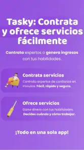 Tasky - Servicios en un clic screenshot