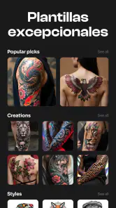 Tattooist－Crear tatuaje con IA screenshot