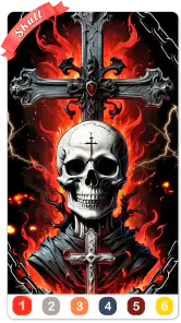 Tatuaje libro para colorear screenshot