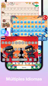 Teclado Emoji: fuentes y temas screenshot