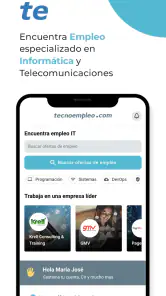 tecnoempleo.com screenshot