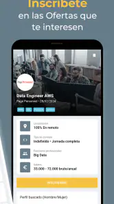 tecnoempleo.com screenshot