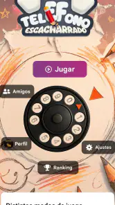 Teléfono escacharrado screenshot
