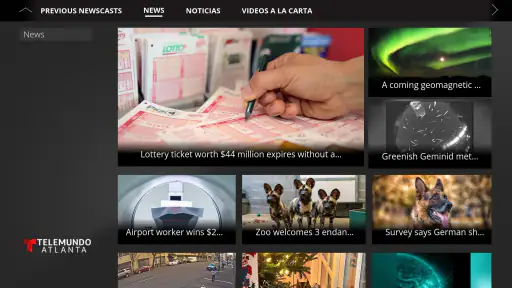 Telemundo Atlanta screenshot