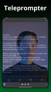 Teleprompter Automatic screenshot