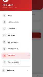 Telio Spain screenshot