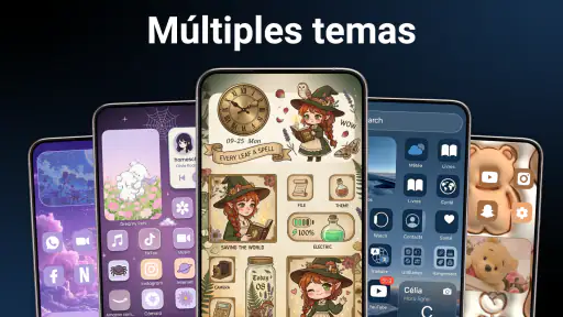 Tema de Teléfono Iconos Widget screenshot