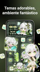 Tema de Teléfono Iconos Widget screenshot