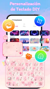 Temas De Teclado, Fuentes screenshot