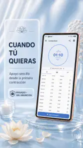 Temporizador de contracción screenshot