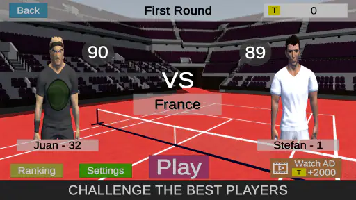 Tennis Slice: World Tour screenshot