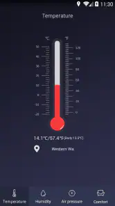Termómetro - Higrómetro screenshot