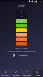 Termómetro - Higrómetro screenshot