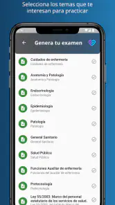 Test auxiliar enfermería -TCAE screenshot