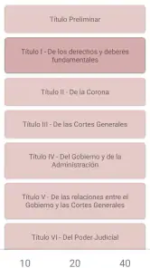 Test de Constitución Española screenshot