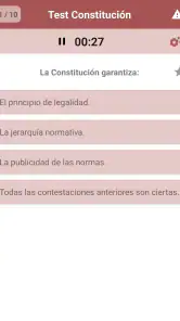 Test de Constitución Española screenshot