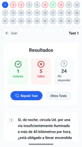 Test DGT 2026 Autoescuela screenshot